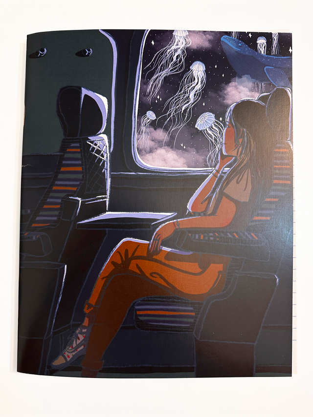 Carnet agrafé - Train