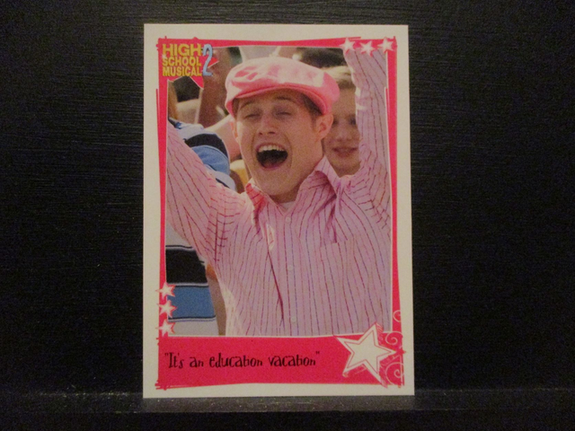 High School Musical 2 Original Trading Card #50