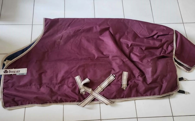 couverture de pré BUCAS - 130cm - 150gr - occasion 