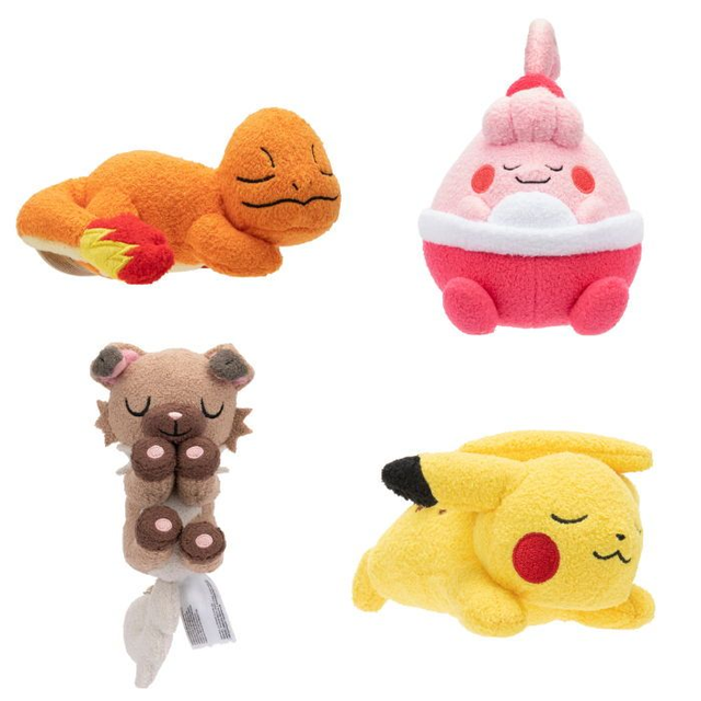 Pokémon: Sleeping Pokémon pehmolelu (12cm)