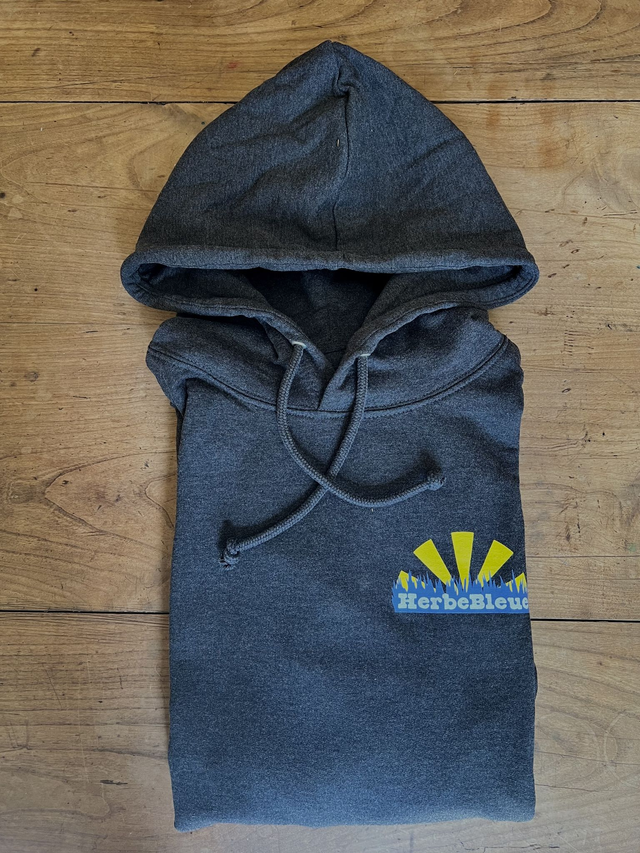 Sweat-Shirt Herbe Bleue 