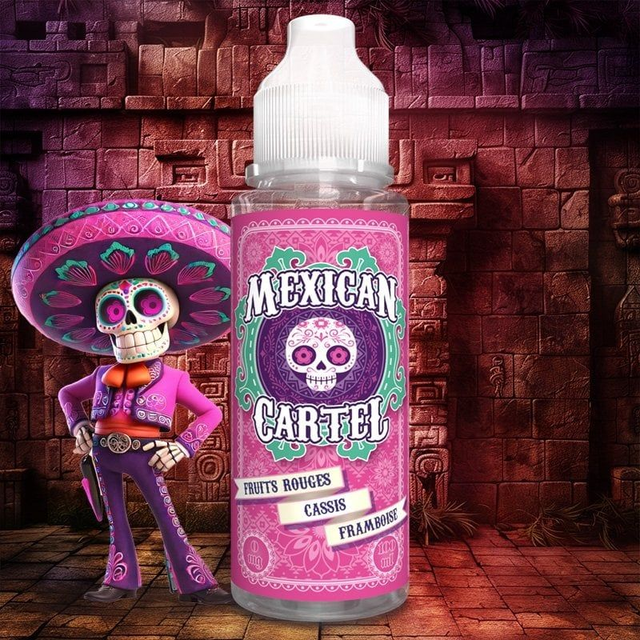 Fruits rouges Cassis Framboise Mexican Cartel 50 ml - 100 ml