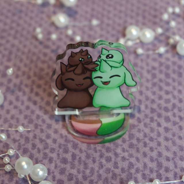 Mini Standee Kokomon & Gummymon