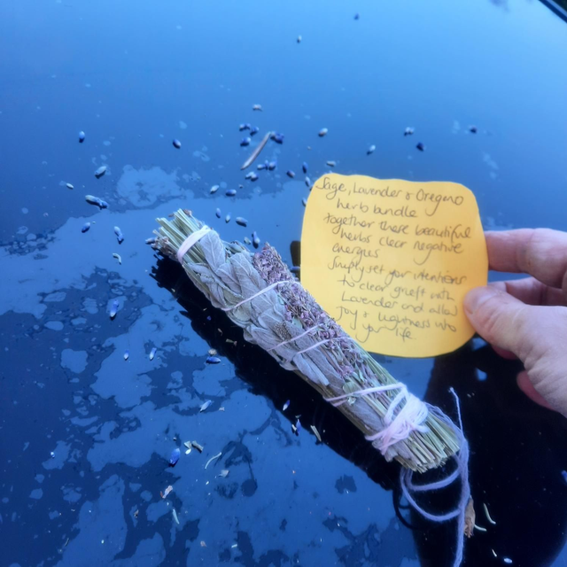 Sage and Lavender Wand.