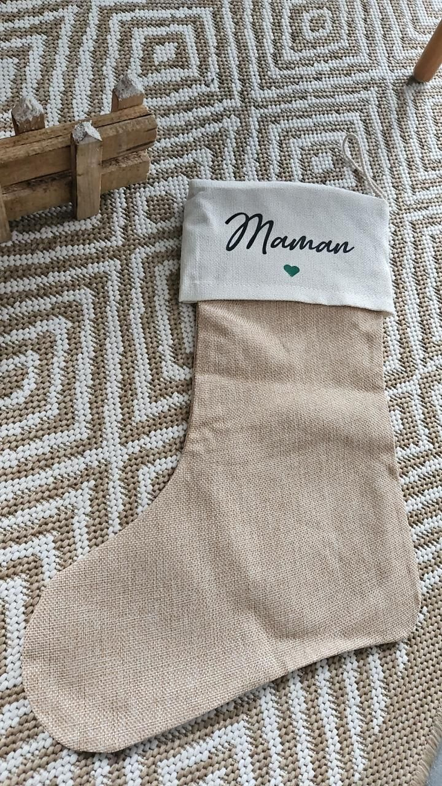 Chaussette de Noël personnalisée
