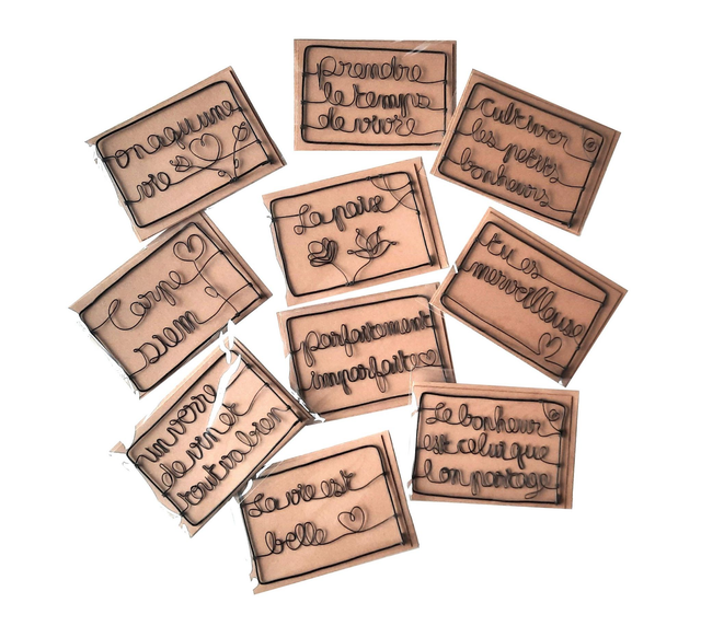 Carte Philosophie de vie &amp; Positivé