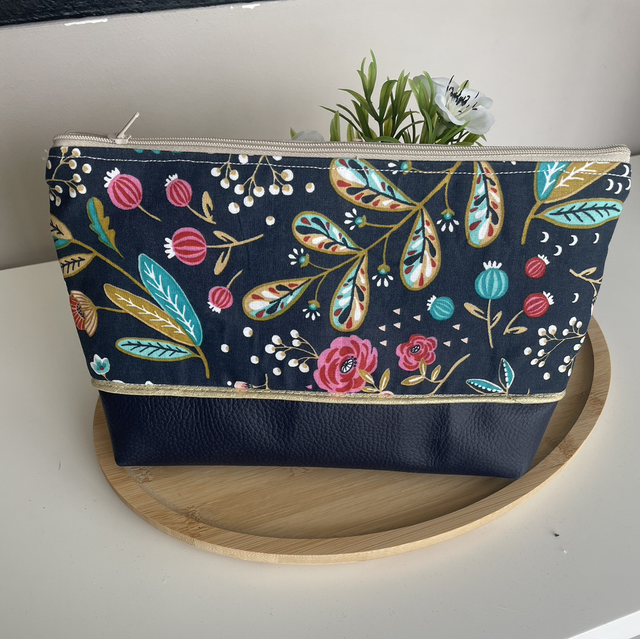 Trousse de toilette vanille