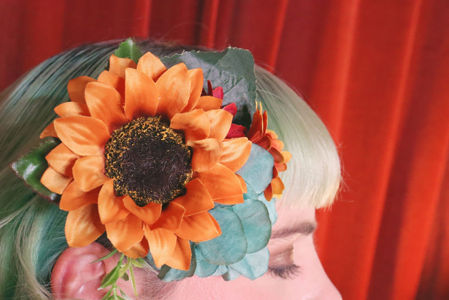 Hair flowers • M • Sunflowers