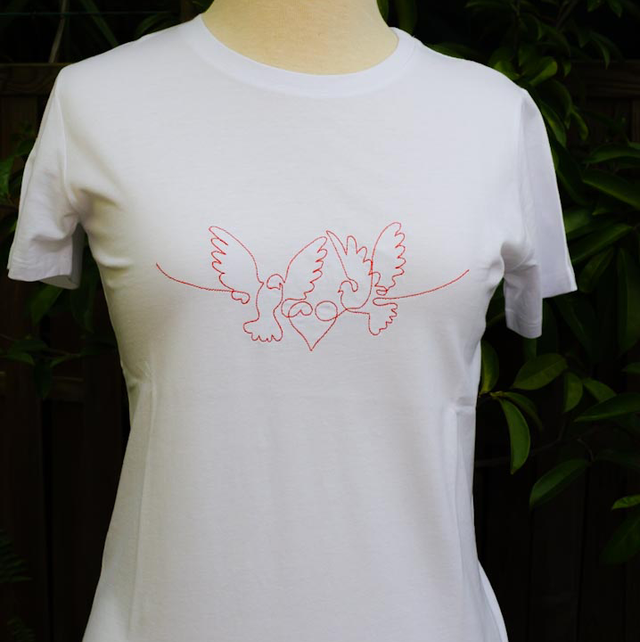 Tee-shirt Colombes - Femme 