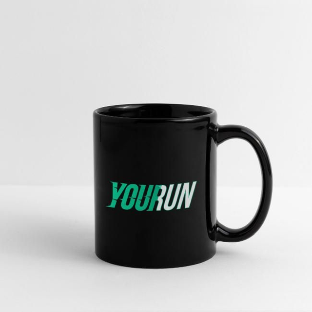 Tasse schwarz - Your Run