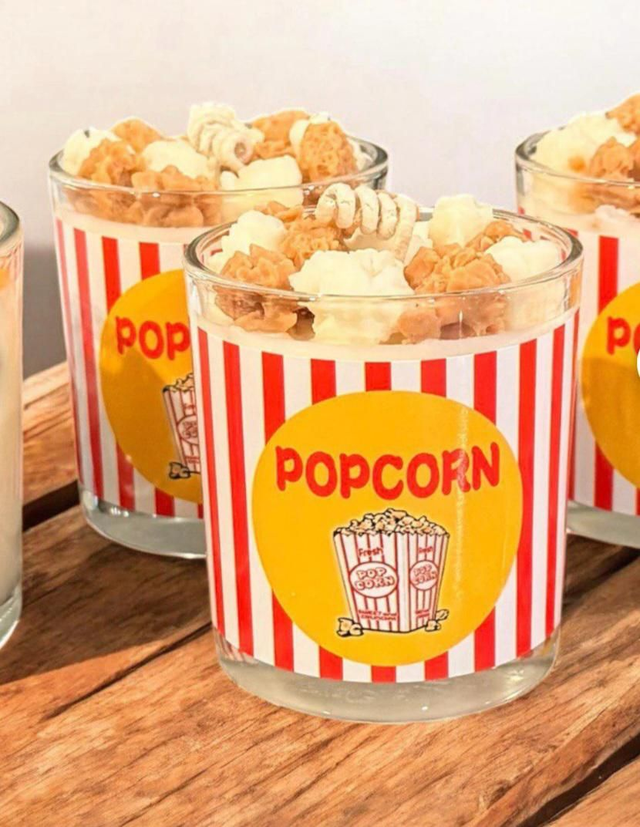 BOUGIE GOURMANDE " POP CORN " 