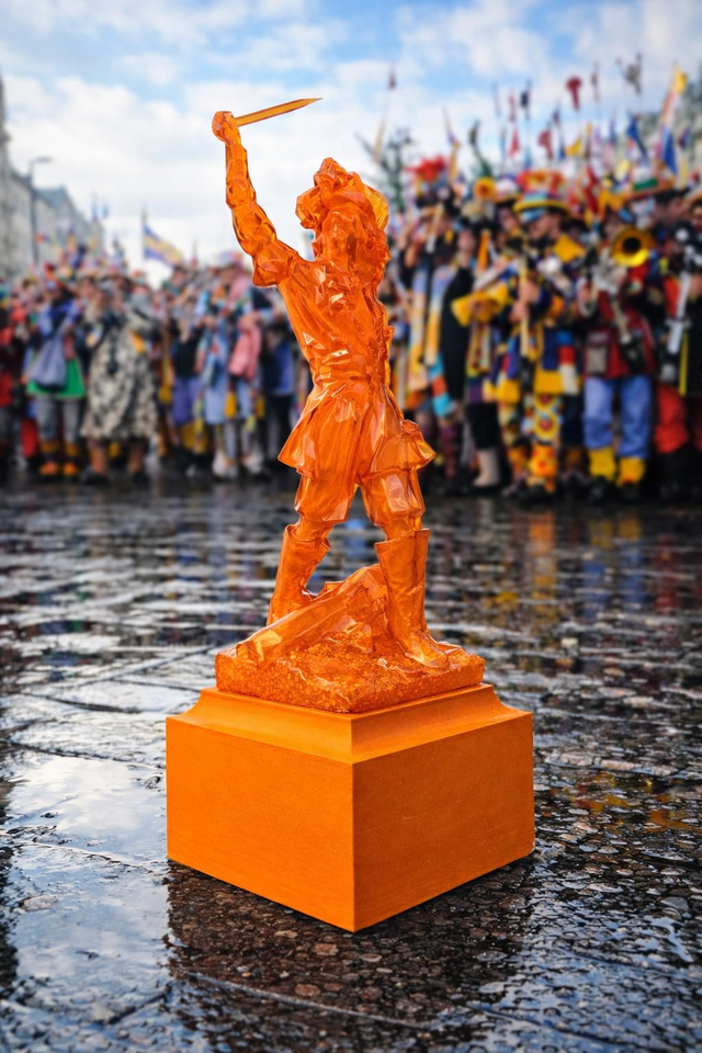 Statue Pop Jean Bart Édition Cristal Orange