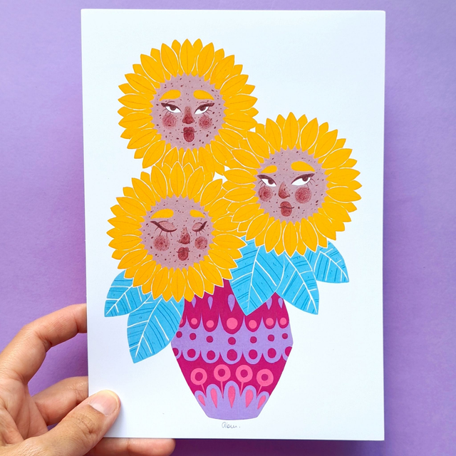 "Girasoles" | Print