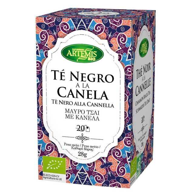 TE NEGRO CON CANELA BIO 