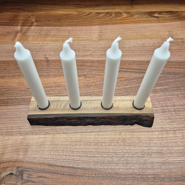4er Stabkerzenhalter