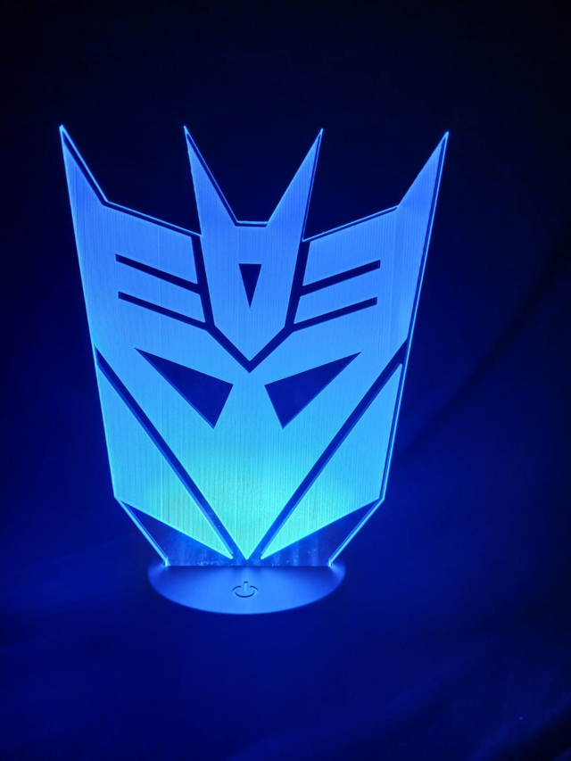 Deceptacon of the Transformers Logo