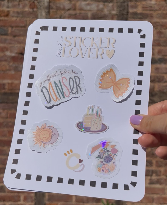 Stickers printemps 2025 by Coeur de Laity