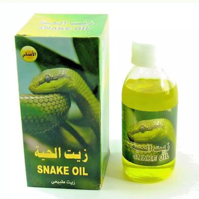 Snake Oil 125ml Natural Oil For Hair Nutrition & Protection By Baqais Original
