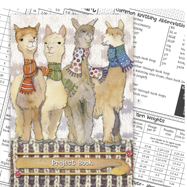 Alpaca &amp; Friends Project/Planner Book