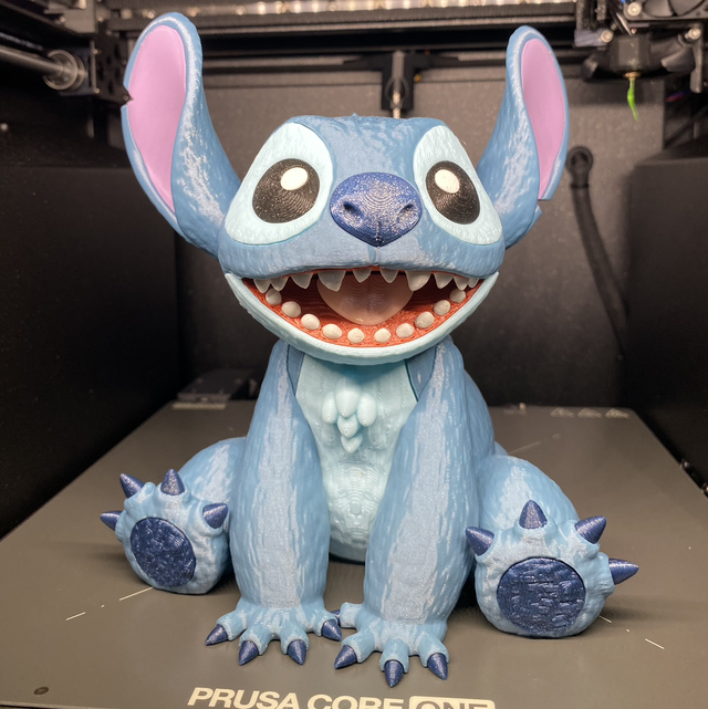 Fanart pla effetto multicolor o glitter