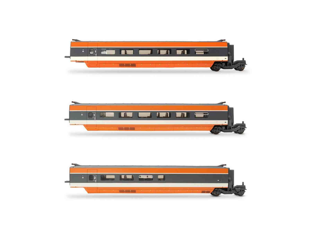 coffret supplémentaire 3 voitures TGV Sud-Est 1981 version inaugurale HJ3014