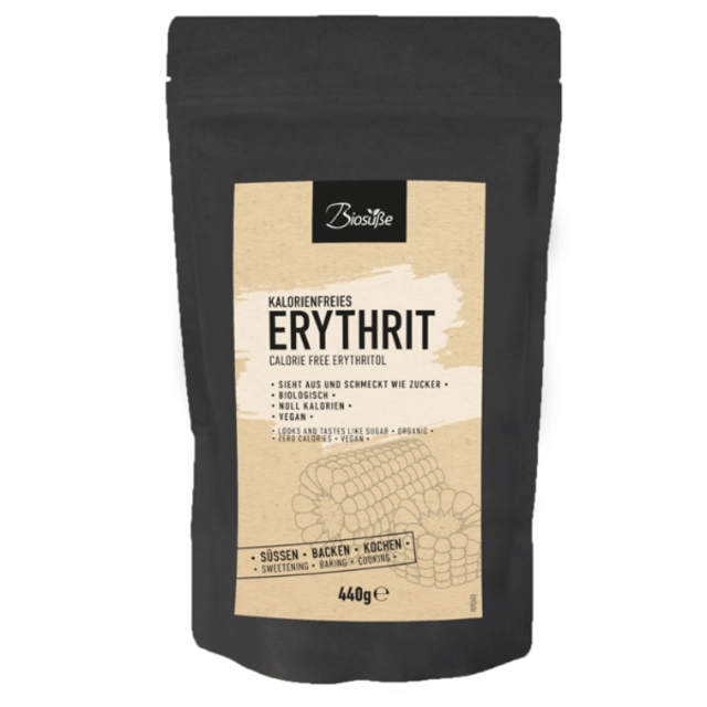 Erythrit Biosüße 440g Packung