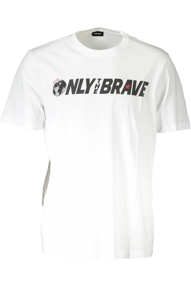 930DIESEL T-SHIRT MANICHE CORTE UOMO BIANCO