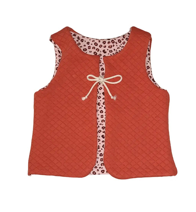 Gilet de berger 18 mois réversible