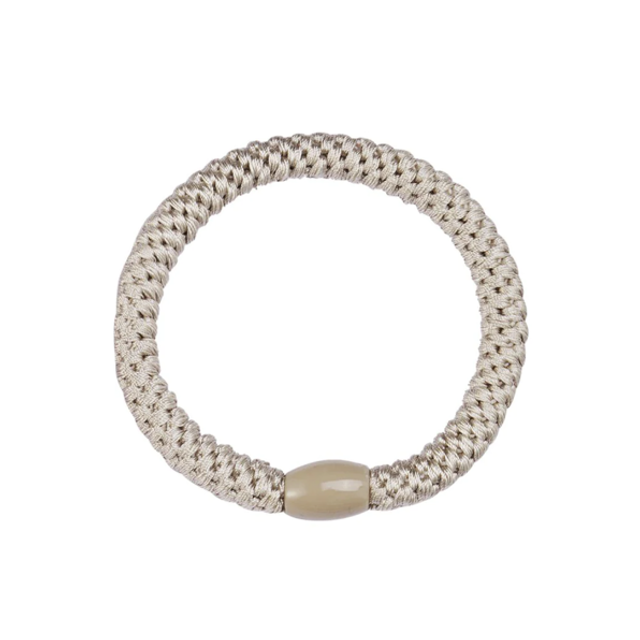 Haarelastiekjes 5-pack Beige Grey