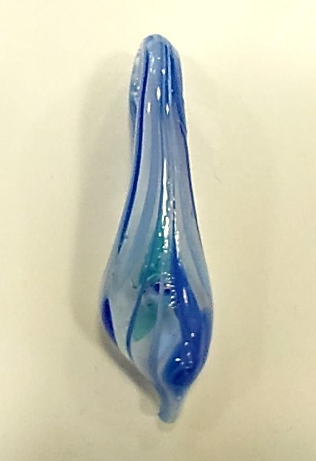 Blue pendant with sterling silver 45cm chain