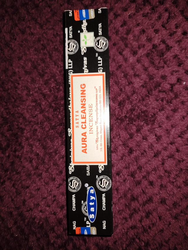 Encens nettoyage de l'aura