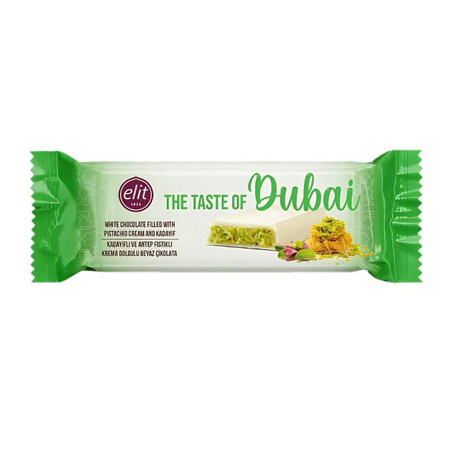 Dubaï Chocolat blanc et Crème de Pistache Kadaïf 90g