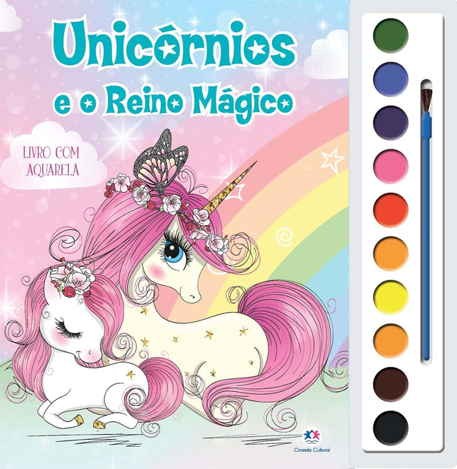 Aquarela - Unicórnio e o Reino Mágico