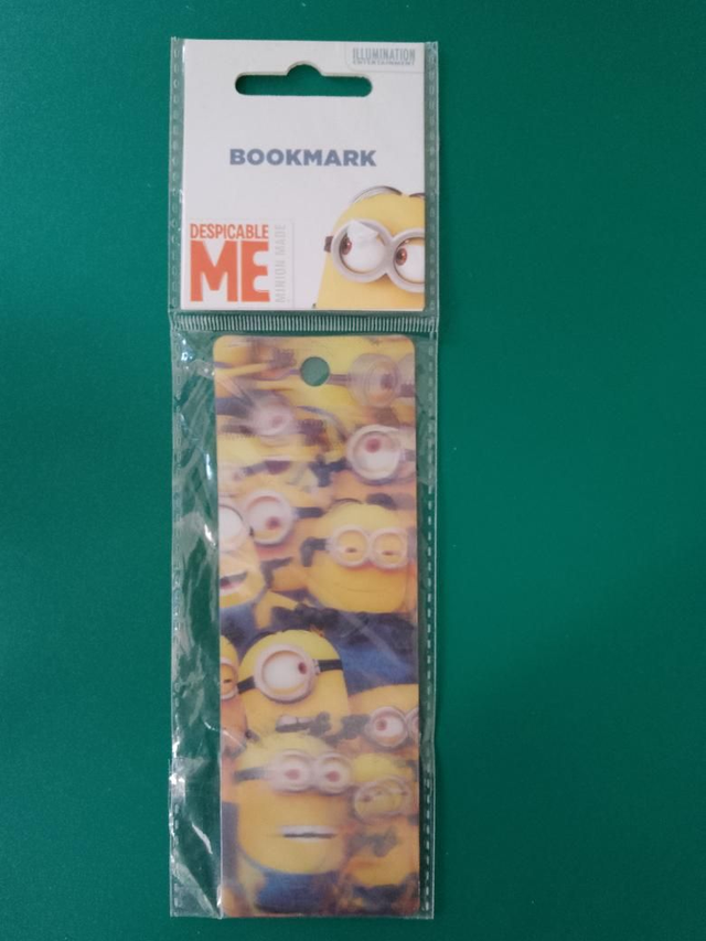 Les Minions / marque-page 3D+regle