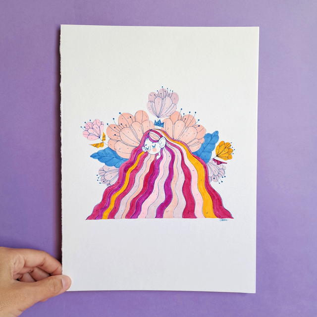 "Arco iris" | Ilustración original