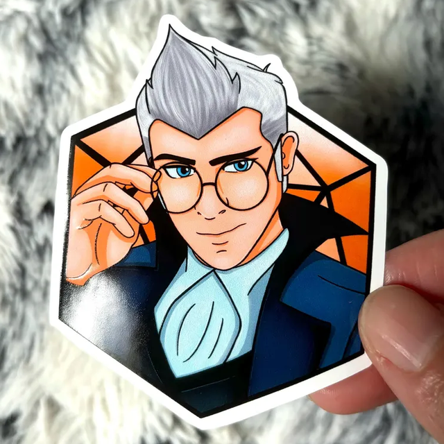 Percy D20 Sticker - Critical Role Vox Machina Collection