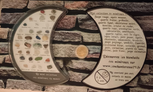 Mini collection de minéraux 