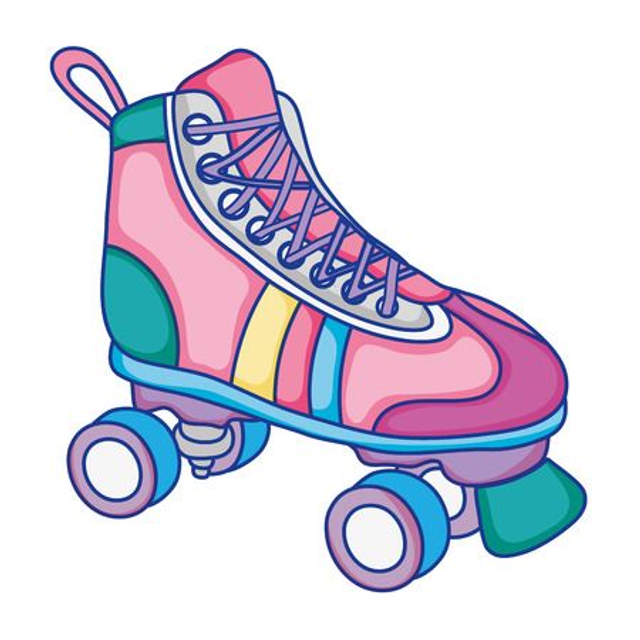 Porte-clé Patins à roulettes