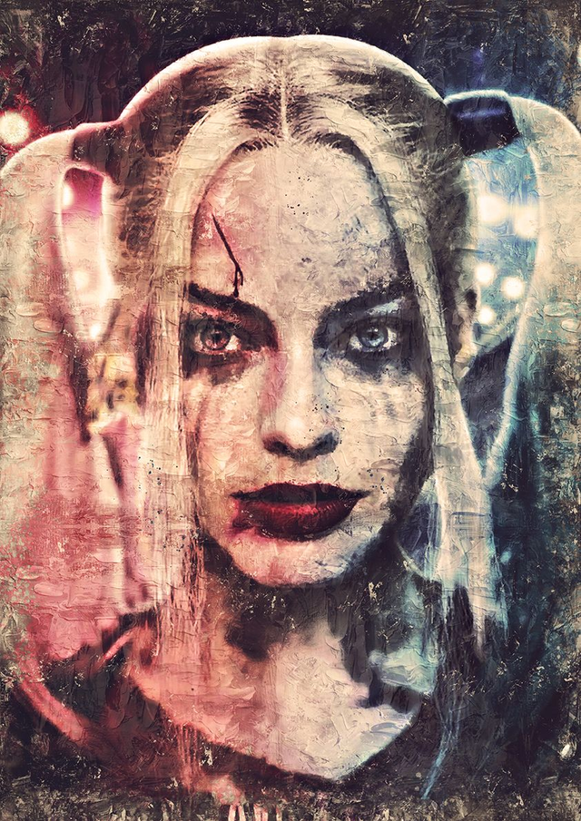 Harley Quinn oil edition 01
