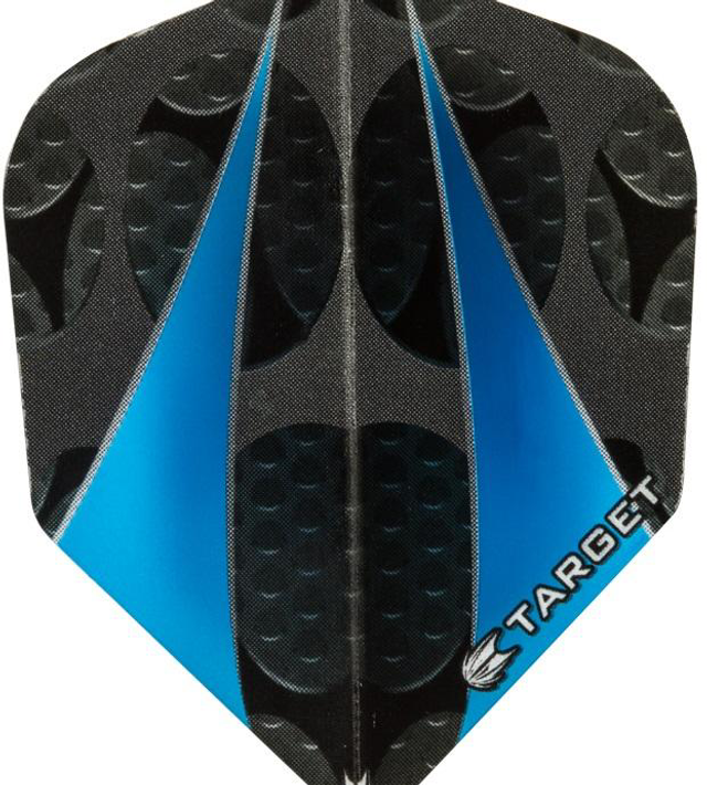 TARGET PRO 100 VISION BLUE TWIN SAIL STANDARD SHAPE DART FLIGHTS 5050807025602
