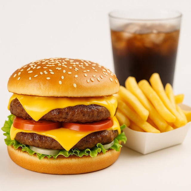 Cheeseburger Beef Menü 