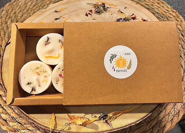 Boîte de 5 mini bougies - Vanille des îles