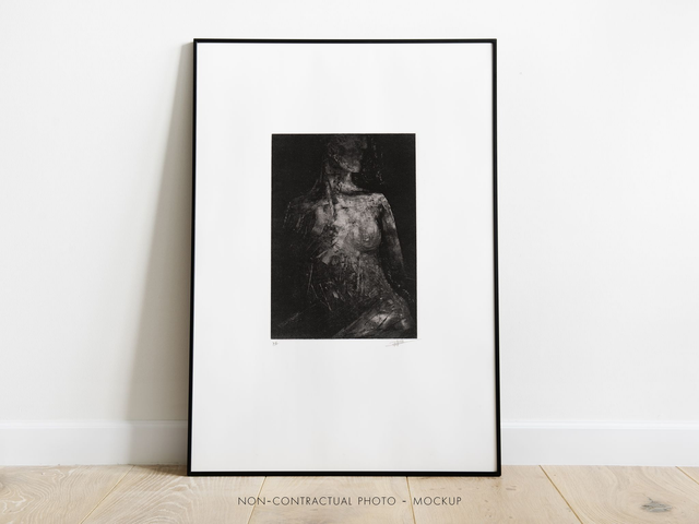 Fine art etching / Not framed / Portrait VIII