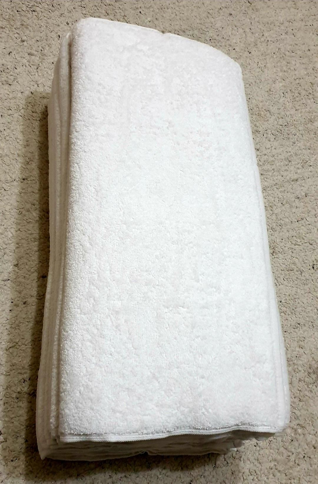 Serviettes 50x90 Lot de 6 pièces beige