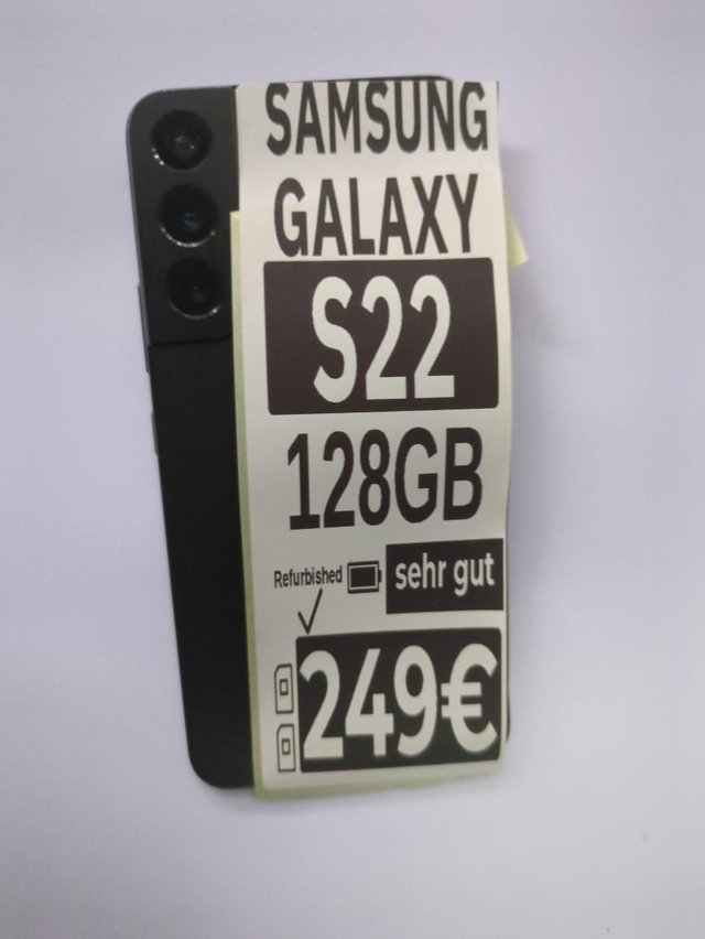 📱 Samsung Galaxy – S22 – 128GB – Schwarz