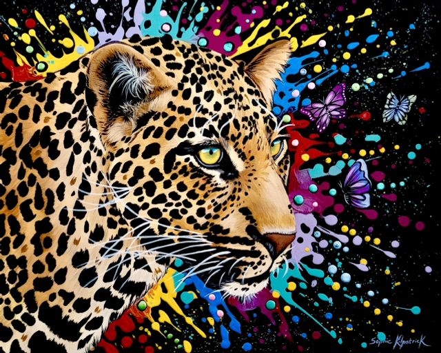 ‘Stay Focused’ Original Painting