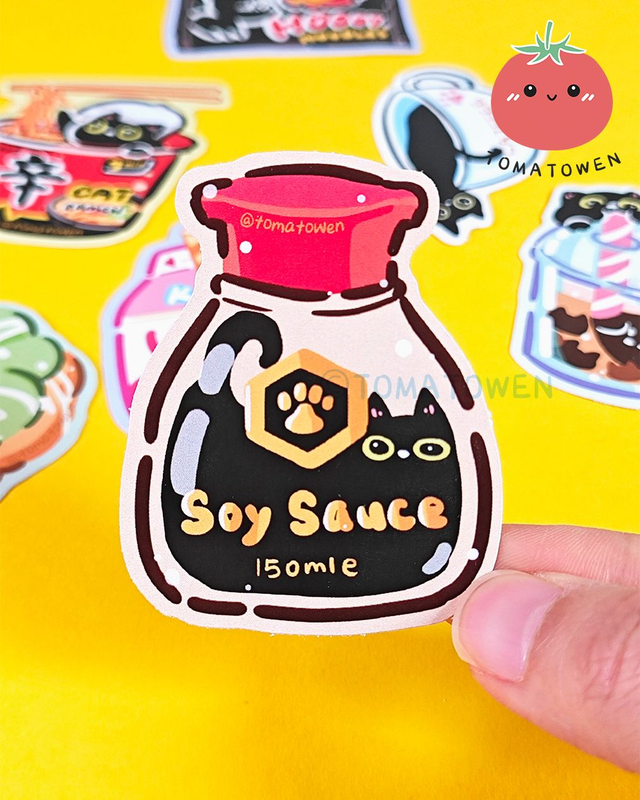 Sticker: Soy sauce Kola