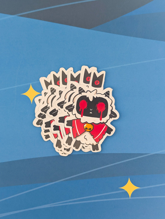 Cult of the lamb sticker