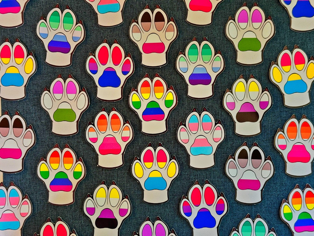 Pride Paw Stickers