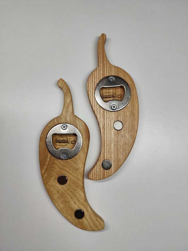 Décapsuleur jalapeno 🌶️ en frêne